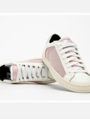 P448 Fashion Sneakers Shoes Low Size 8 New Made in Italy